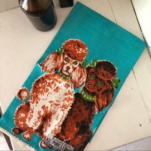 Vintage 1950's 1960's Hand Towels Deadstock